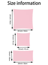 Buy SHEIN 1pc Plush Stripe Pillowcase in Pakistan