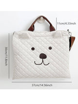 Buy SHEIN 1pc Quilted Embroidered Portable Maternity Travel Bag in Pakistan