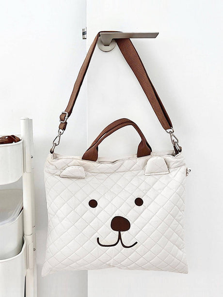 Buy SHEIN 1pc Quilted Embroidered Portable Maternity Travel Bag in Pakistan