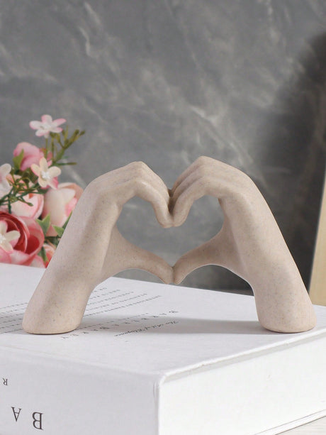 Buy SHEIN Resin Heart Gesture Decorative Ornament in Pakistan