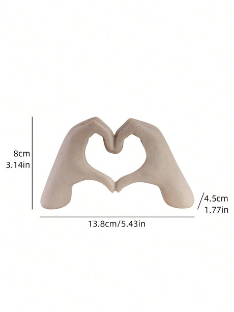 Buy SHEIN Resin Heart Gesture Decorative Ornament in Pakistan