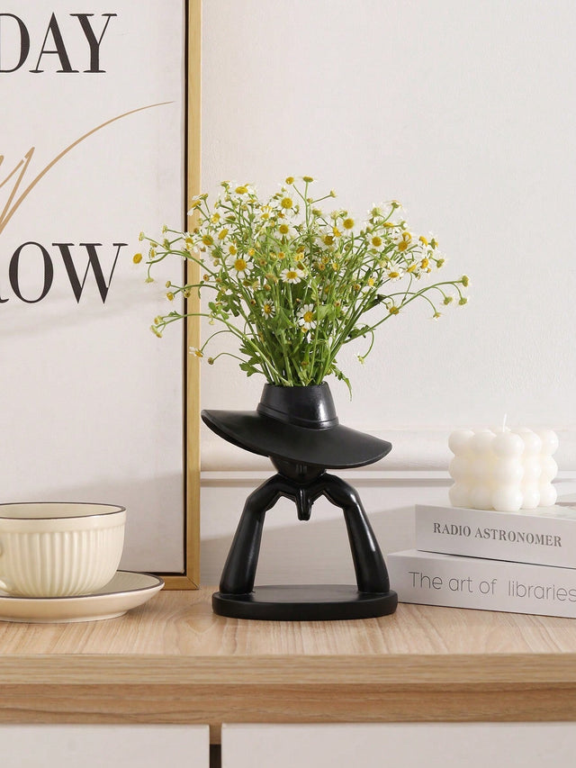 Buy SHEIN Modern Fashion Goddess Hat Shaped Flower Pot in Pakistan