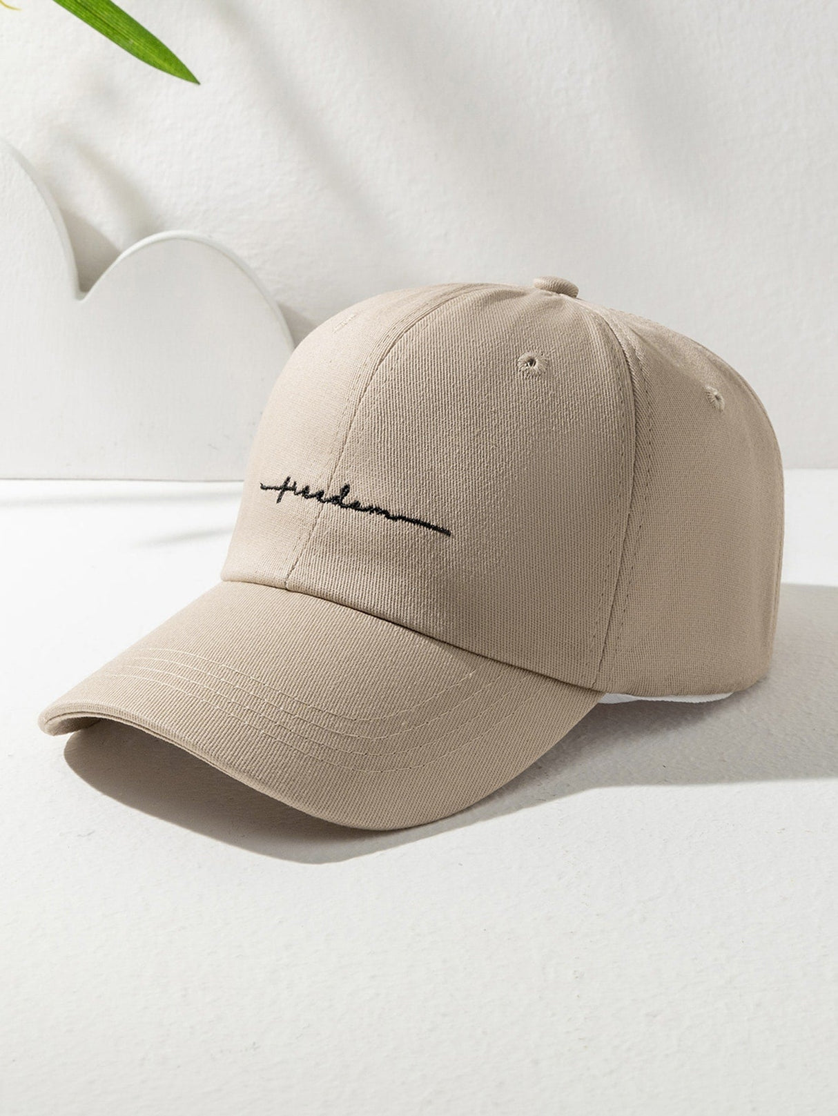 Buy SHEIN 1pc Letter Embroidered Baseball Cap trucker women hat in Pakistan