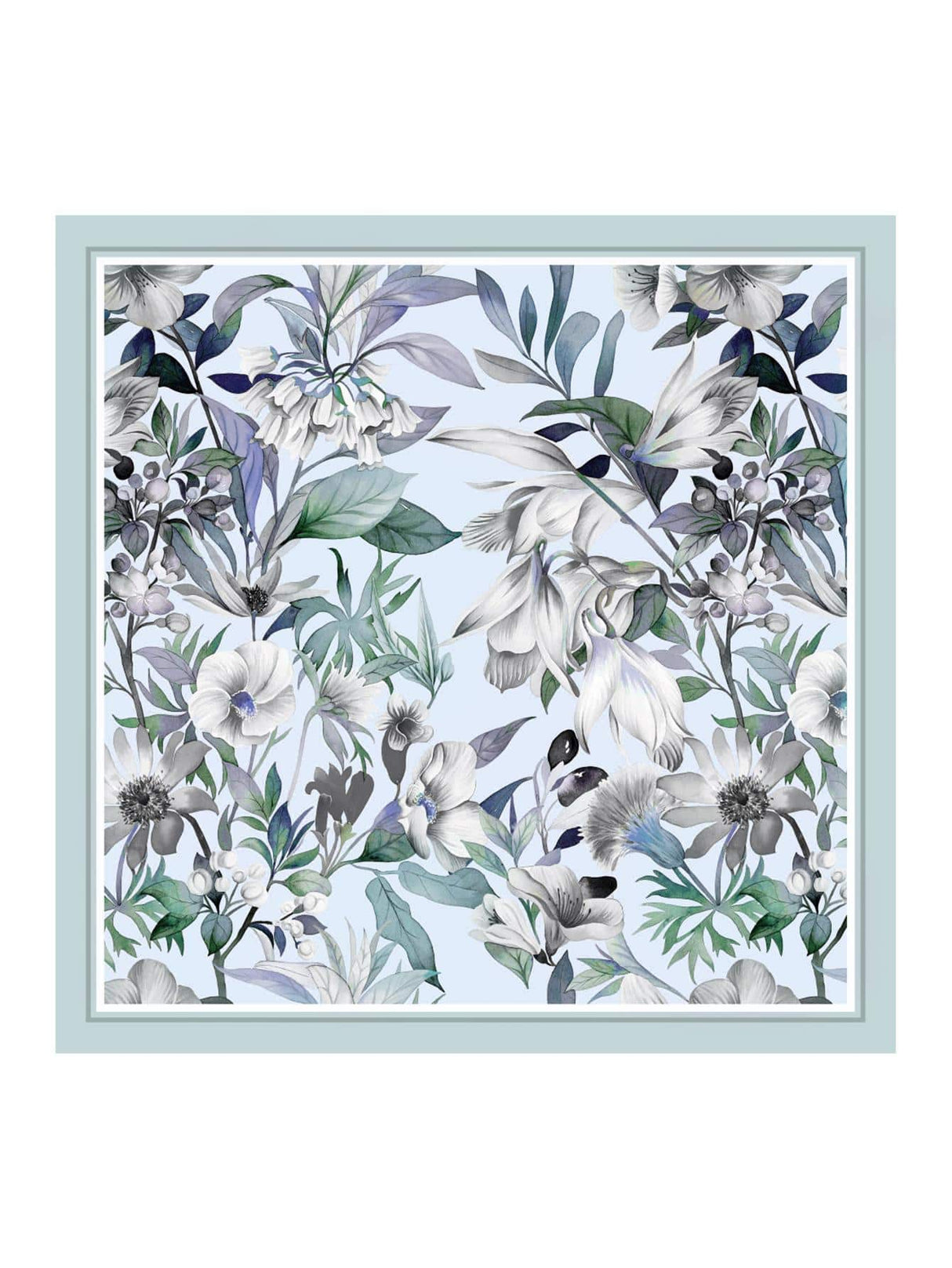 Buy SHEIN 1pc Women Floral Print Fashionable Bandana, For Outdoor in Pakistan