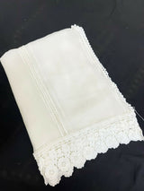 Dyeable Chiffon Lace Dupatta | Women Accessories | Duppata | Large | Brand New