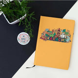 Karachi Doodle Lined Journal Notebook, Diary A5 Journal | For Your Home | Books | New