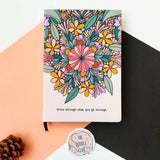 Grow Through Floral Journals Blank Pages | For Your Home | Books | New