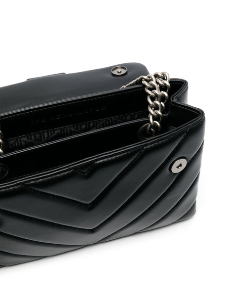 Buy Kurt Geiger London Kensington Quilted Crossbody Bag Black in Pakistan
