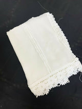 Dyeable Chiffon Lace Dupatta | Women Accessories | Duppata | Large | Brand New