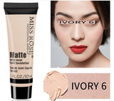Buy Miss Rose Long Lasting Liquid Full Skin Coverage Soft Matte Foundation 37 - Ml in Pakistan