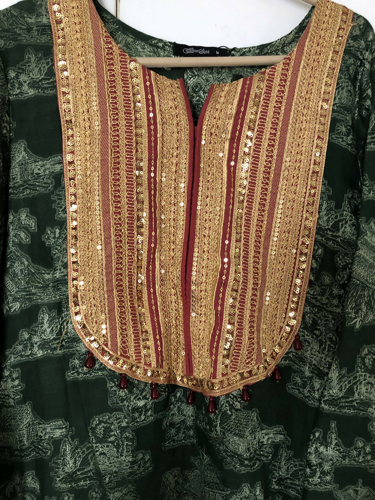 Cross Stitch | Women Branded Kurta | Large | Worn Once