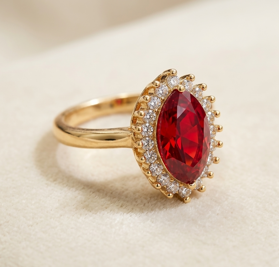 Sparkling Statement Ring | Women Jewelry | Rings | Worn Once