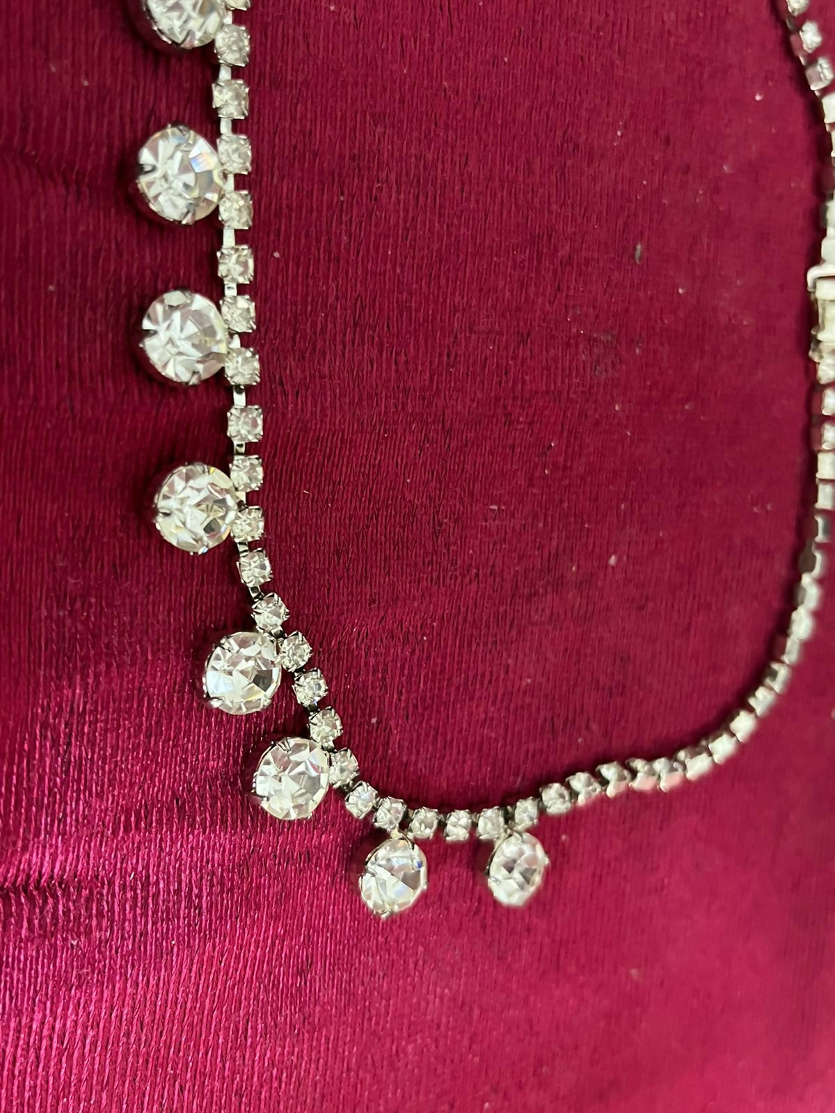 LUSH | Stones Full Heavy Silver Necklace | Women Jewellery | New