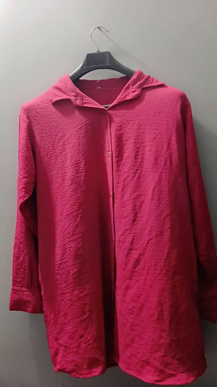 Pink Coord Set | Women Locally Made Kurta | Large | Preloved