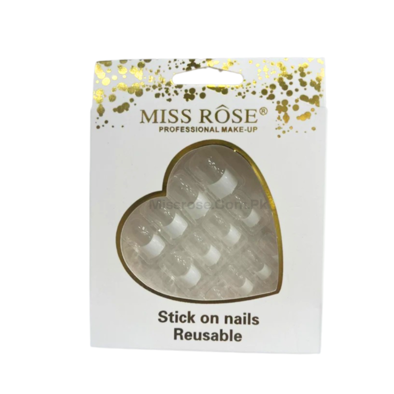 Buy Miss Rose Stick on Nails Reusable in Pakistan
