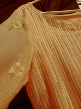 Peach Formal Dress | Women Locally Made Formals | Medium | Worn Once