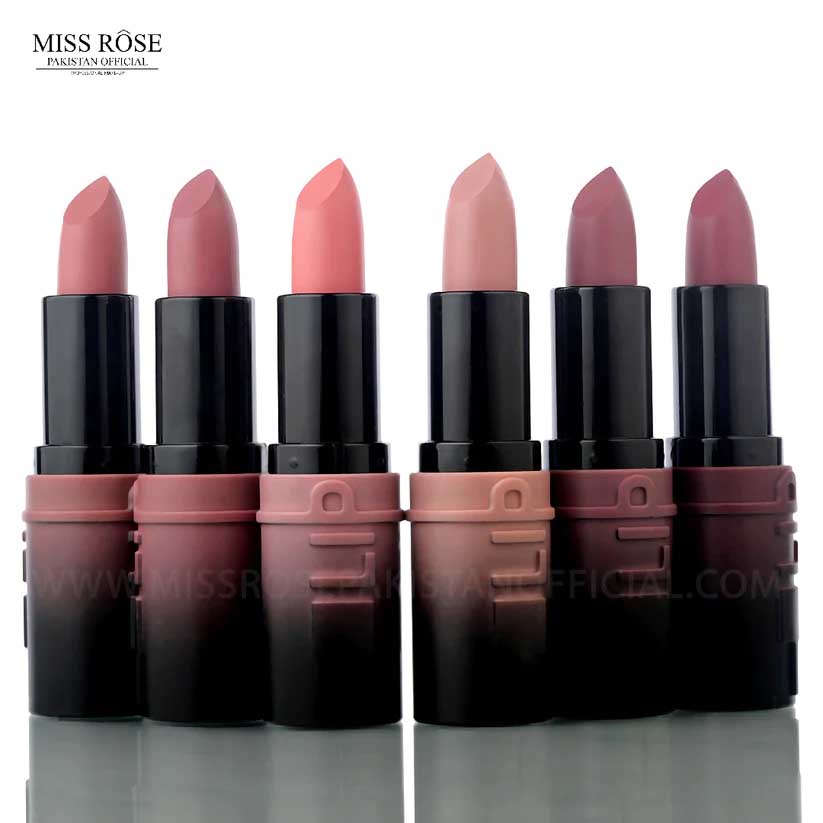 Buy Miss Rose New Classic Pack Of 6 Lipstick in Pakistan