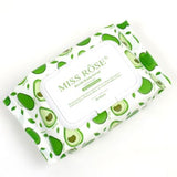 Buy Miss Rose Avocado beauty concept facial cleaning  wipes. in Pakistan