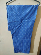 J. Junaid Jamshed | Women Branded Kurta | Blue Cotton Kurta | XLarge | Brand New