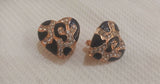 Opulent Heart Shaped Studs | Women Jewelry | Earrings | Medium | New