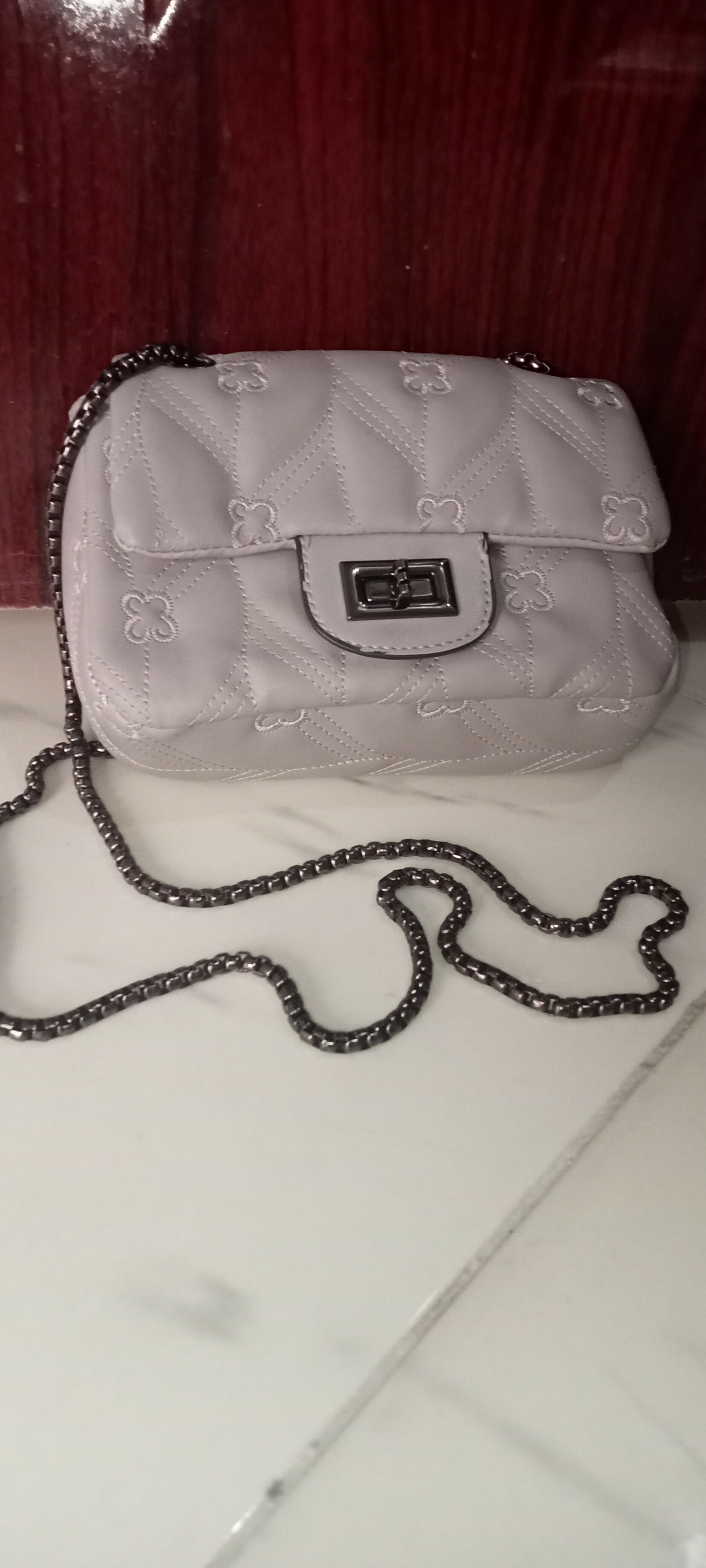 Grey Crossbody Bag | Women Bags | Small | Preloved