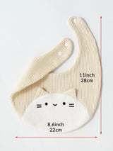 Buy SHEIN 2pcs Baby Cartoon Graphic Bib in Pakistan