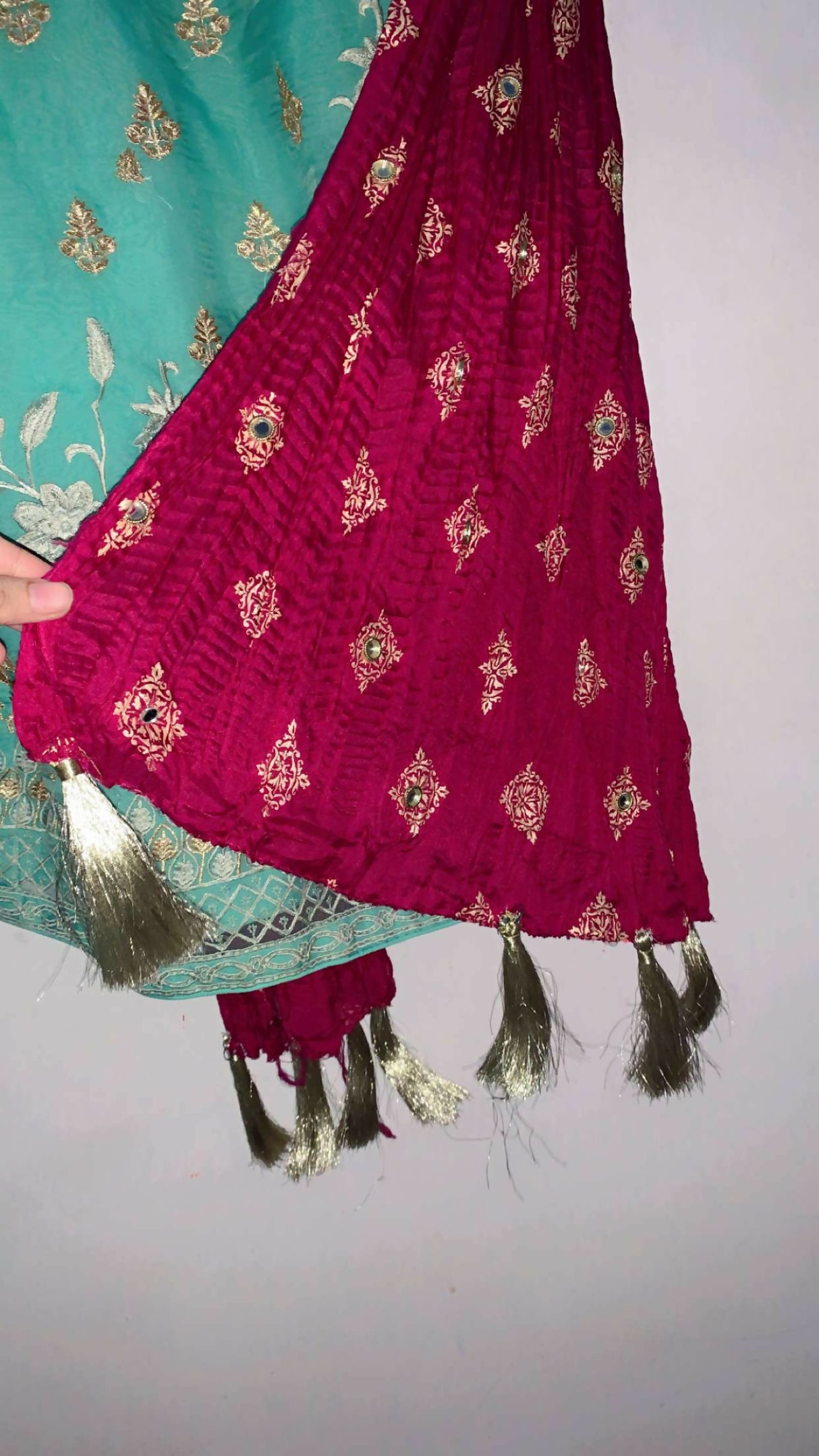 Embroided 2Pcs | Women Locally Made Formals | Medium | Preloved