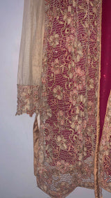 3 piece Maroon Formals| Women Locally Made Formals | Small | Preloved