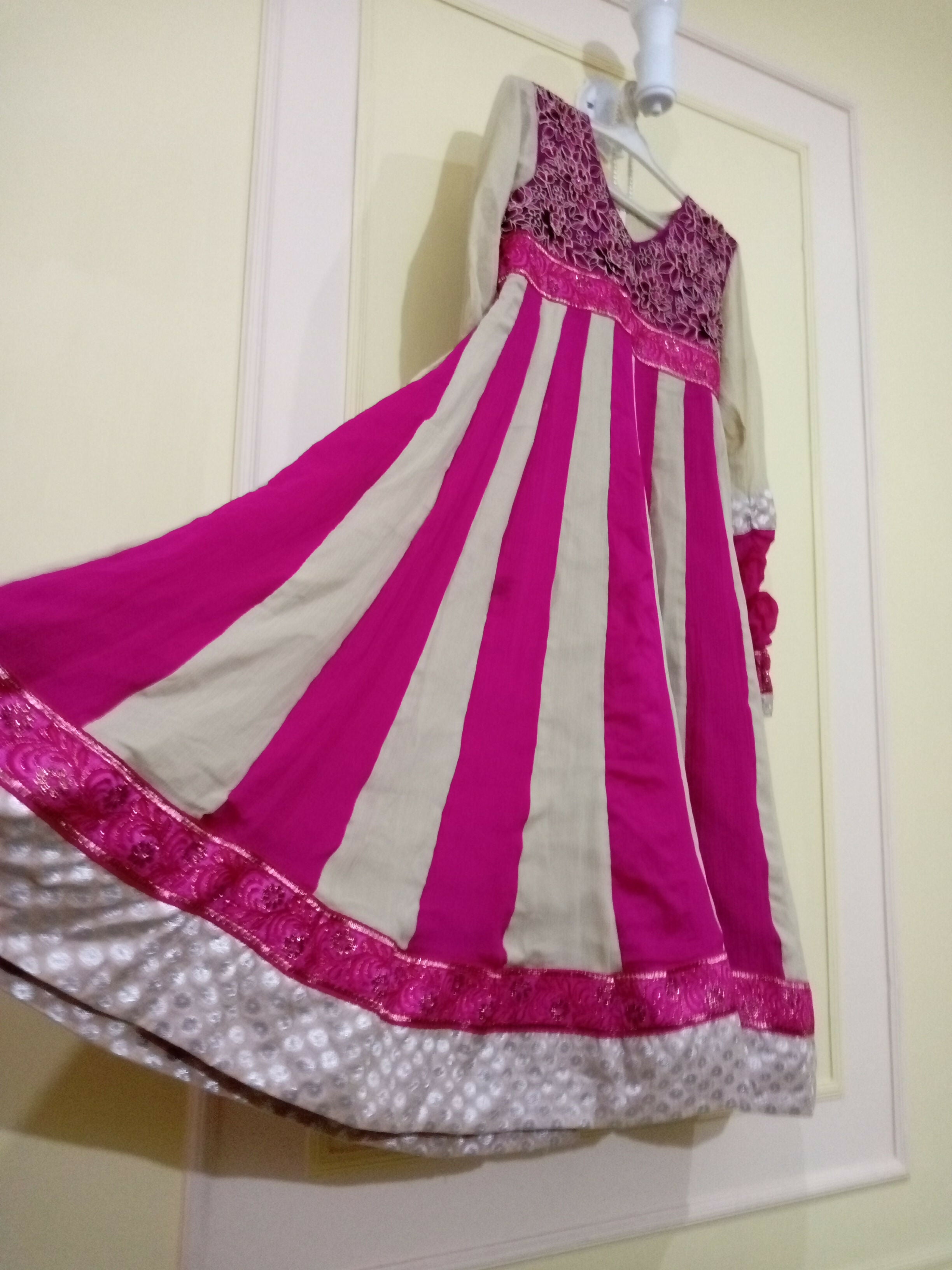 Beautiful Anarkali Frok Suit | Women Locally Made Formals | X Small | Preloved