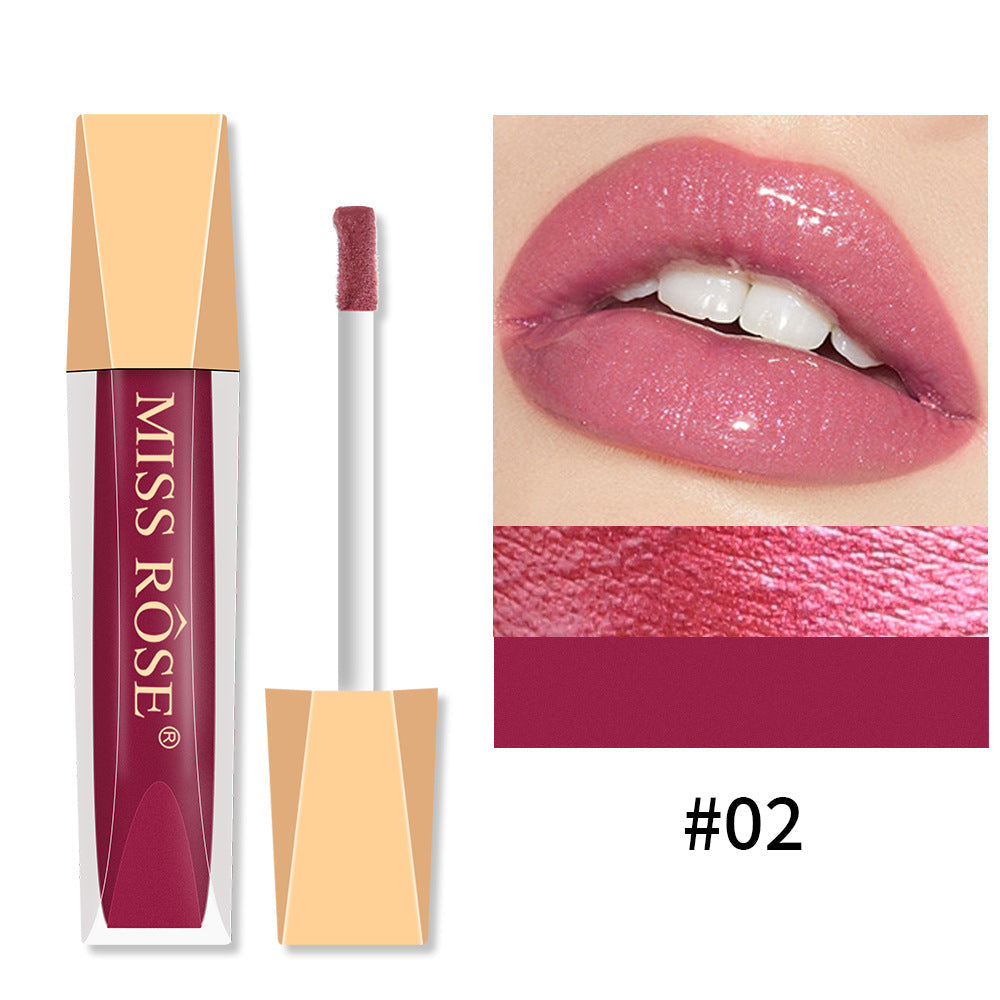 Buy Miss Rose Pack Of 4 Lip Gloss Velvet Matte Glaze in Pakistan