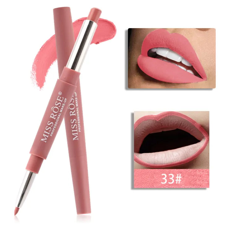 Buy Miss Rose High Pigment 2 In 1 Lip Liner + Lipstick in Pakistan