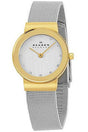 Buy Skagen Freja Lille Silver Mesh Bracelet White Dial Quartz Watch for Ladies - 358SGSCD in Pakistan