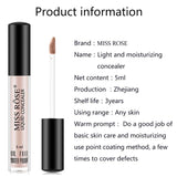 Buy Miss Rose Pack Of 2 Waterproof Moisturizing Oil Free Full Coverage Deep Whitener Liquid Foundation 30ml & Concealer in Pakistan