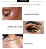 Buy Miss Rose Glitter Metallic Shimmer Pearl Colorful Glitter Highlighter Cream in Pakistan