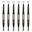 Buy Miss Rose 2 in 1 Double Head Long Lasting Waterproof Eye Brow Pencil & Brush in Pakistan