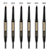 Buy Miss Rose 2 in 1 Double Head Long Lasting Waterproof Eye Brow Pencil & Brush in Pakistan