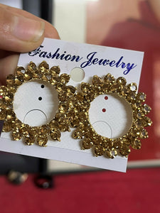 Lush (USA) | Golden Fancy Earrings | Women Jewellery | New
