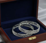 Round Stone Bangle Set-00023 | Women Jewelry | Bangles/Bracelets | Brand New