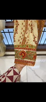 Beechtree 3 Pcs Suit | Women Branded Kurta | Medium | New