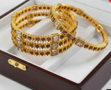 Square 4 Pcs Bangles Set-00023 | Women Jewelry | Bangles/Bracelets | Brand New