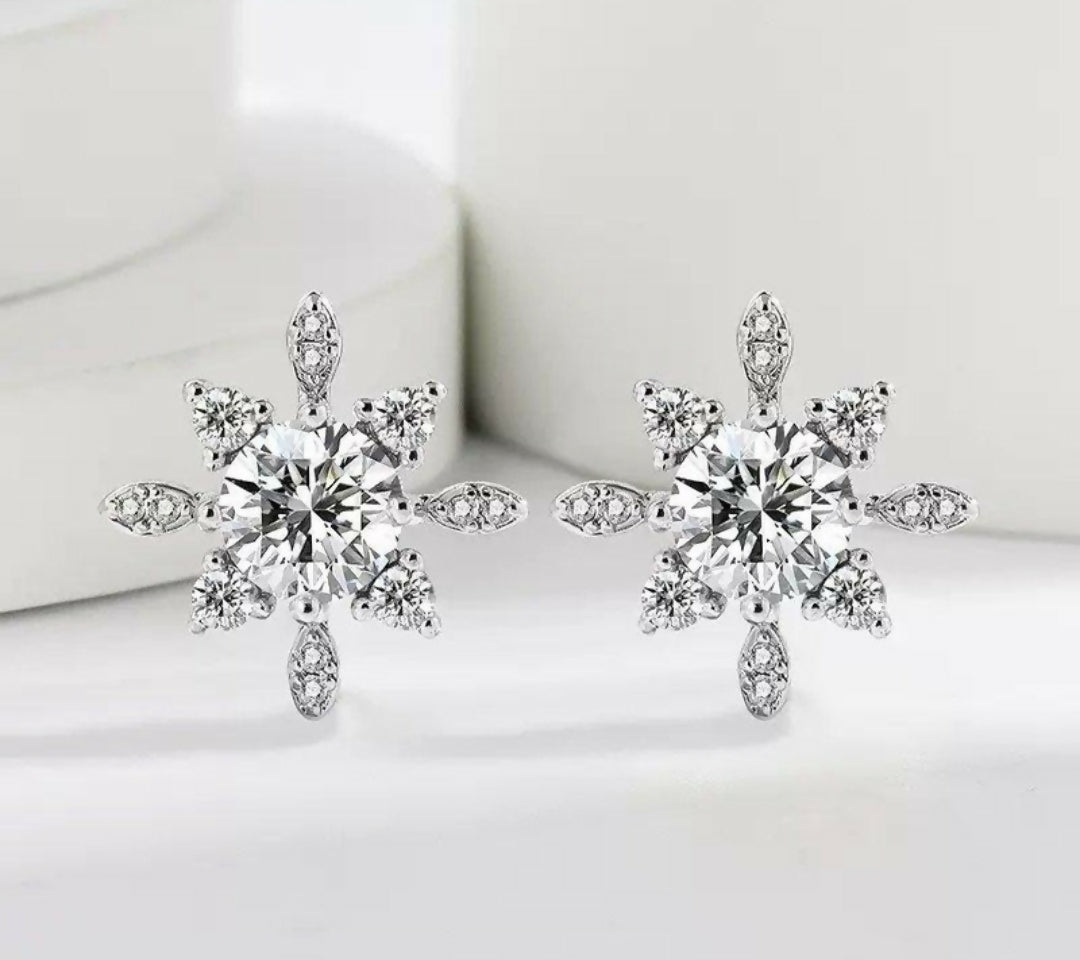 Round Flower Tops-00482 | Women Jewelry | Earrings | Brand New