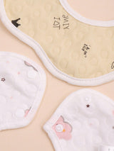 Buy SHEIN 3pcs Baby Random Crown & Cloud Pattern Bib in Pakistan