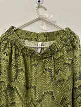 Ethnc | Women Branded Kurta | Small | Green | Worn Once