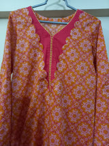 Nishat Linen | Women Branded Kurta | Large | New