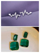 Pack of 2 Pair of Earrings (281-501) | Women Jewelry | Earrings | Size: 4cm×2cm | New