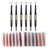 Buy Miss Rose 2 in 1 Double Head Long Lasting Waterproof Eye Brow Pencil & Brush in Pakistan