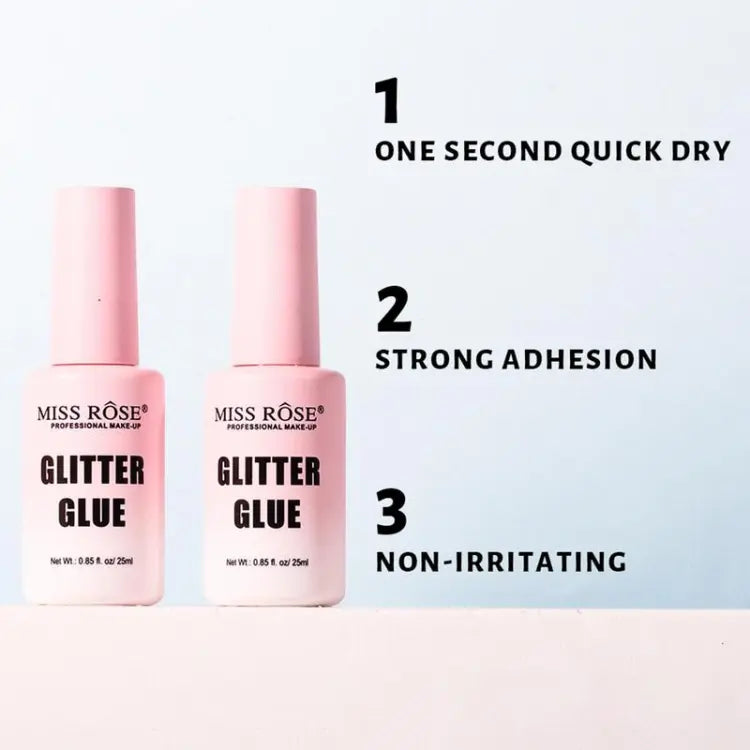Buy Miss Rose Glitter Glue Long Lasting Color Waterproof Body Sequin Base Glue For Eye Lips Face in Pakistan