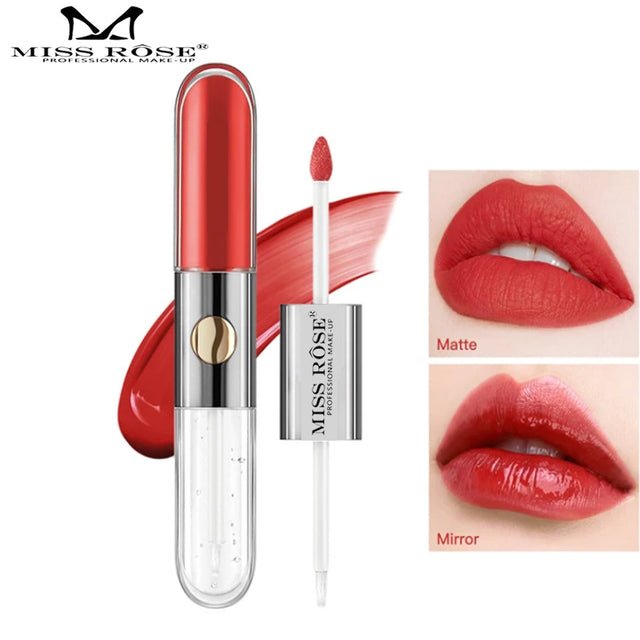 Buy Miss Rose 2 In 1 Pack of 3 Fashion Long Lasting & Moisturizing Lip Gloss & Lip Oil in Pakistan