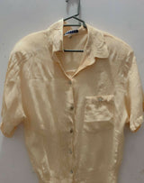 Pastel Yellow Stylish Western Top | Women Tops & Shirts | XLarge | Preloved