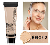 Buy Miss Rose Long Lasting Liquid Full Skin Coverage Soft Matte Foundation 37 - Ml in Pakistan